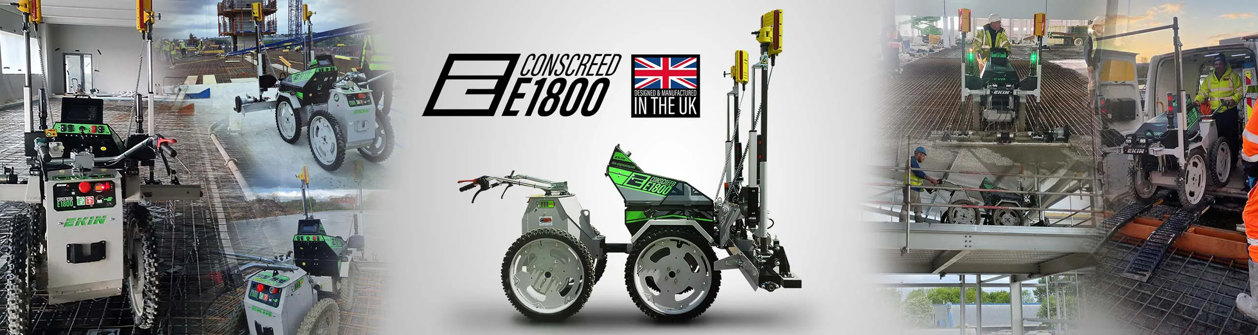 The Conscreed E1800 Laser Guided Concrete Screed